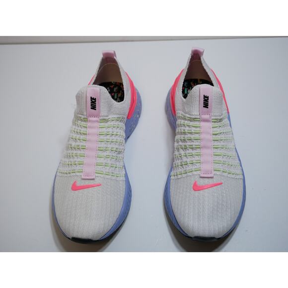 NEW NIKE REACT PHANTOM RUN FLYKNIT 2 SHOES CONFETTI FD0879 001 WOMENS SIZE - 6.5 - Picture 2 of 15